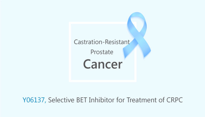 Y06137 is a Selective BET Inhibitor for Treatment of CRPC